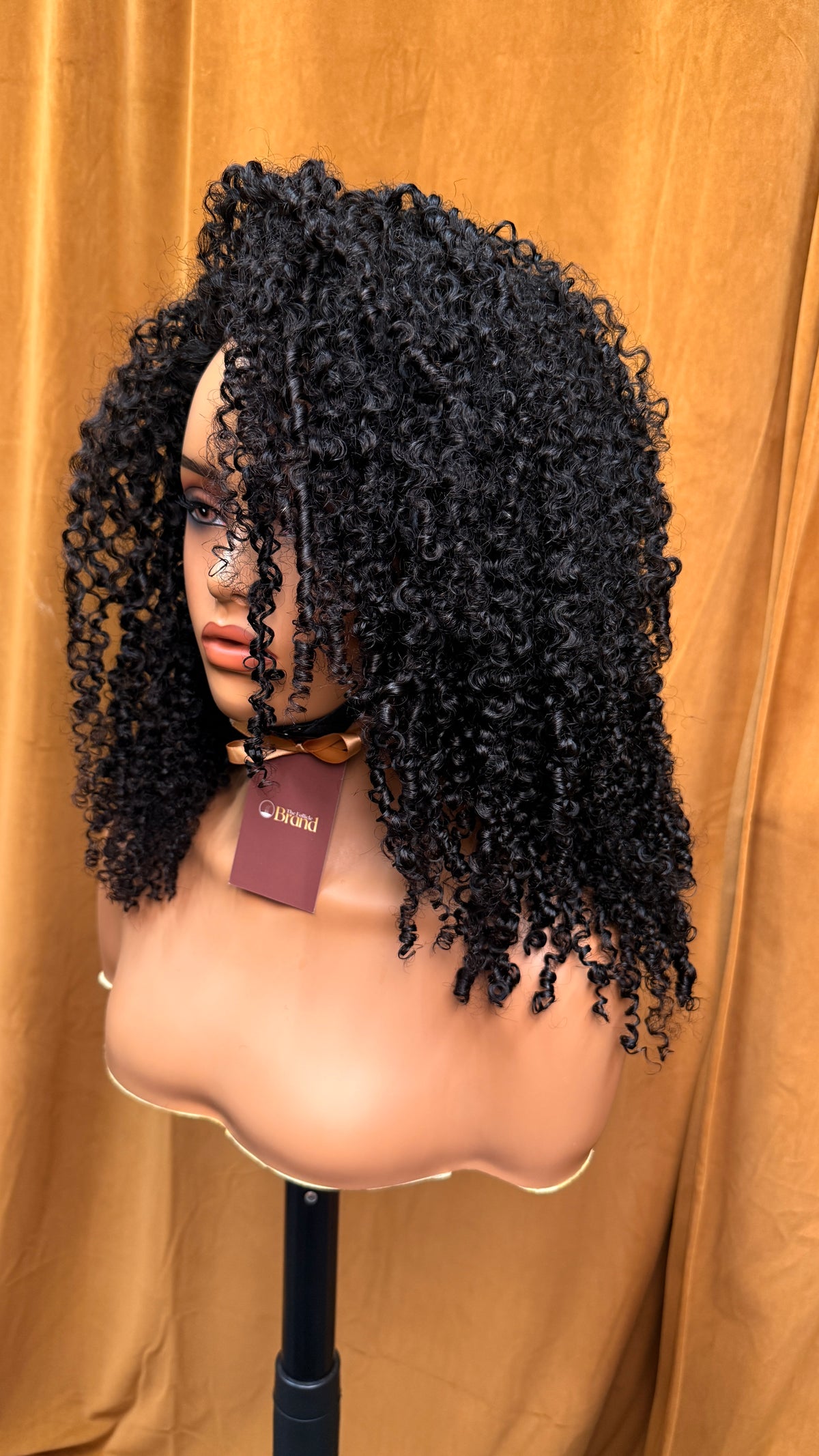 20 inch Kinky Coily - FolliFlex™ Half-Wig Unit - Ready to Wear