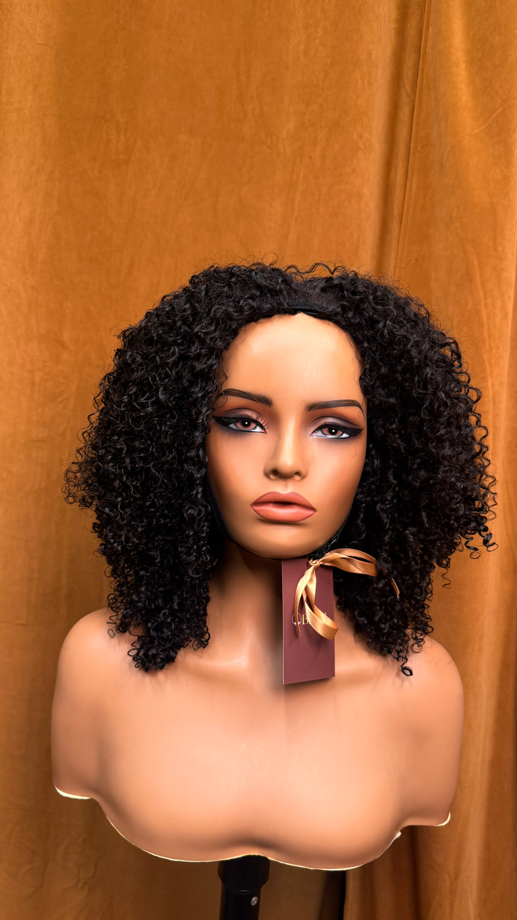 16 inch Kinky Coily - FolliFlex™ Half-Wig Unit - Ready to Wear