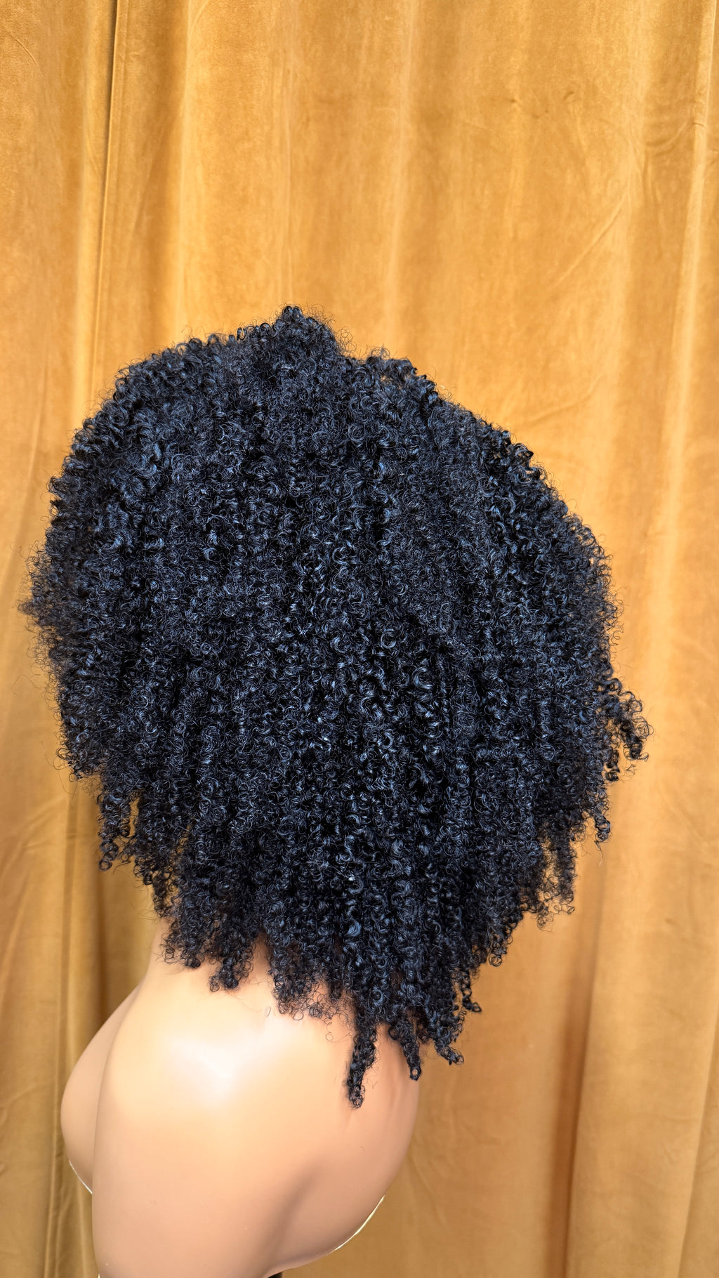 20 inch Afro Kinky Coily - FolliFlex™ Half-Wig Unit - Ready to Wear