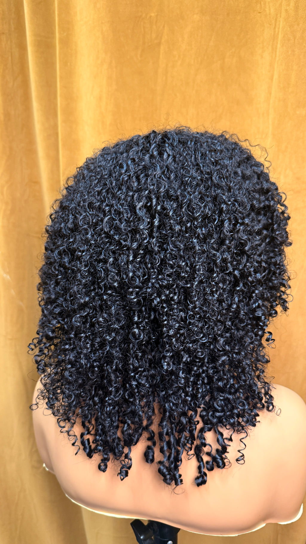 16 inch Kinky Coily - FolliFlex™ Half-Wig Unit - Ready to Wear