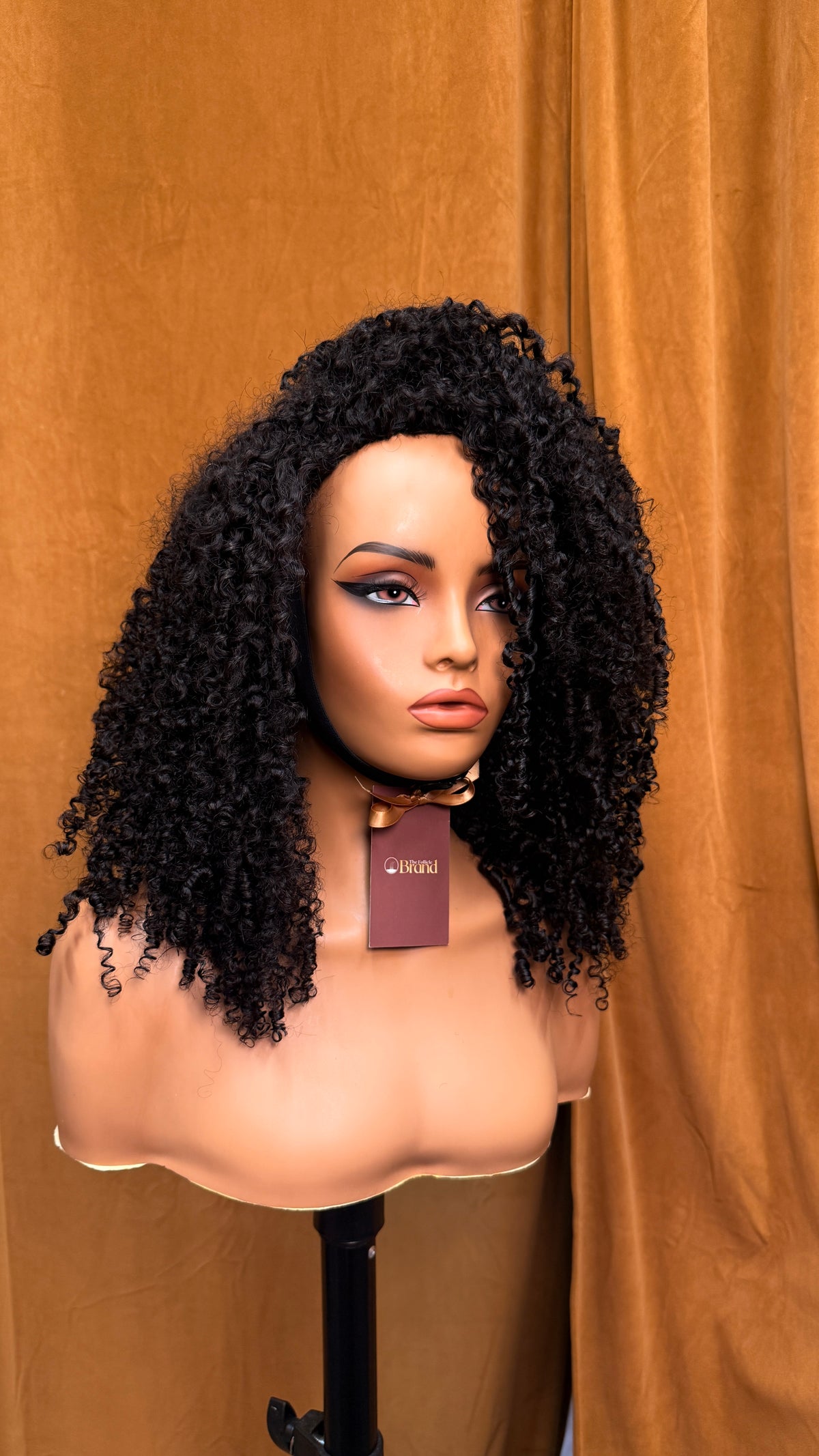 20 inch Kinky Coily - FolliFlex™ Half-Wig Unit - Ready to Wear
