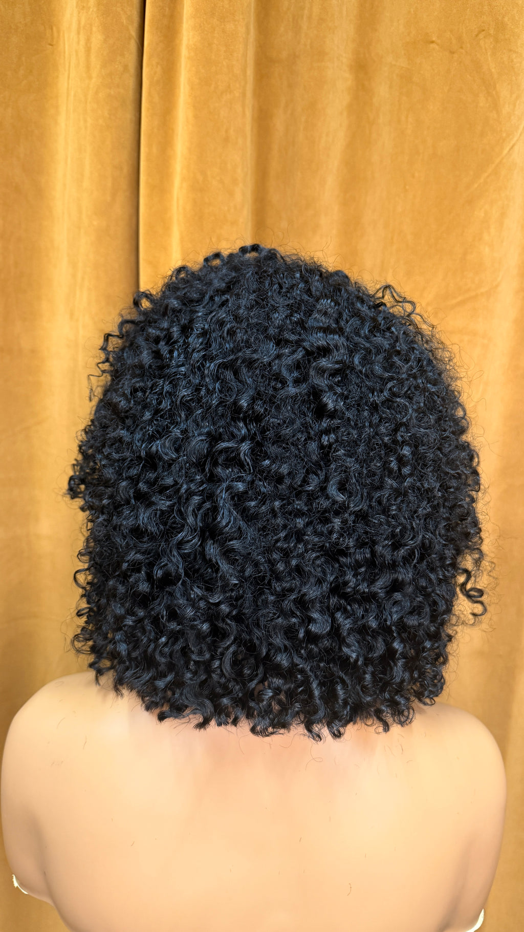 Custom St. Lucia Curly Bob - FolliFlex™ Half-Wig Unit - Ready to Wear