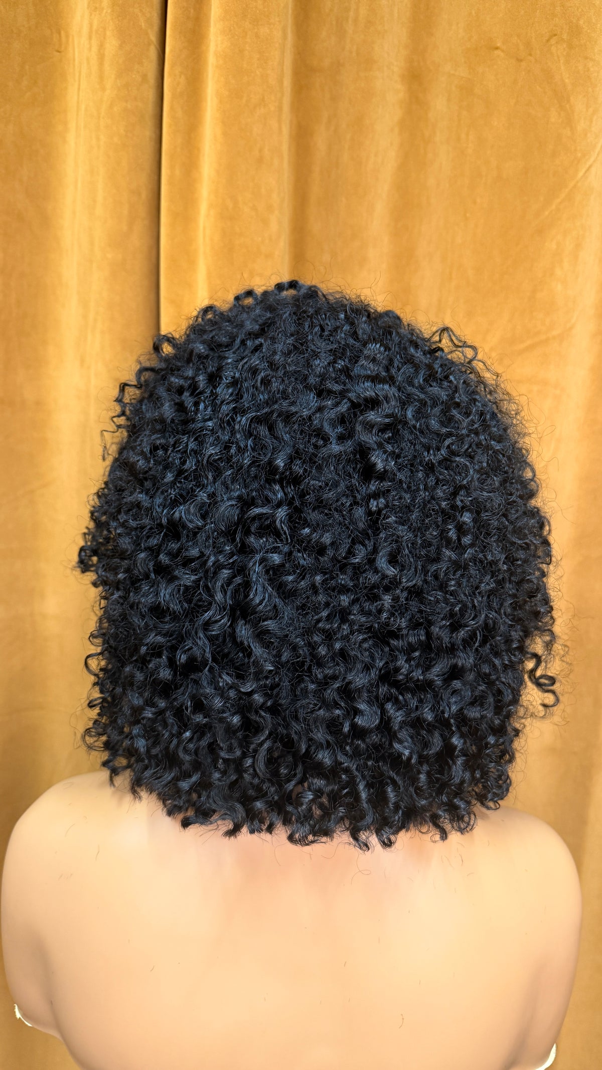Custom St. Lucia Curly Bob - FolliFlex™ Half-Wig Unit - Ready to Wear