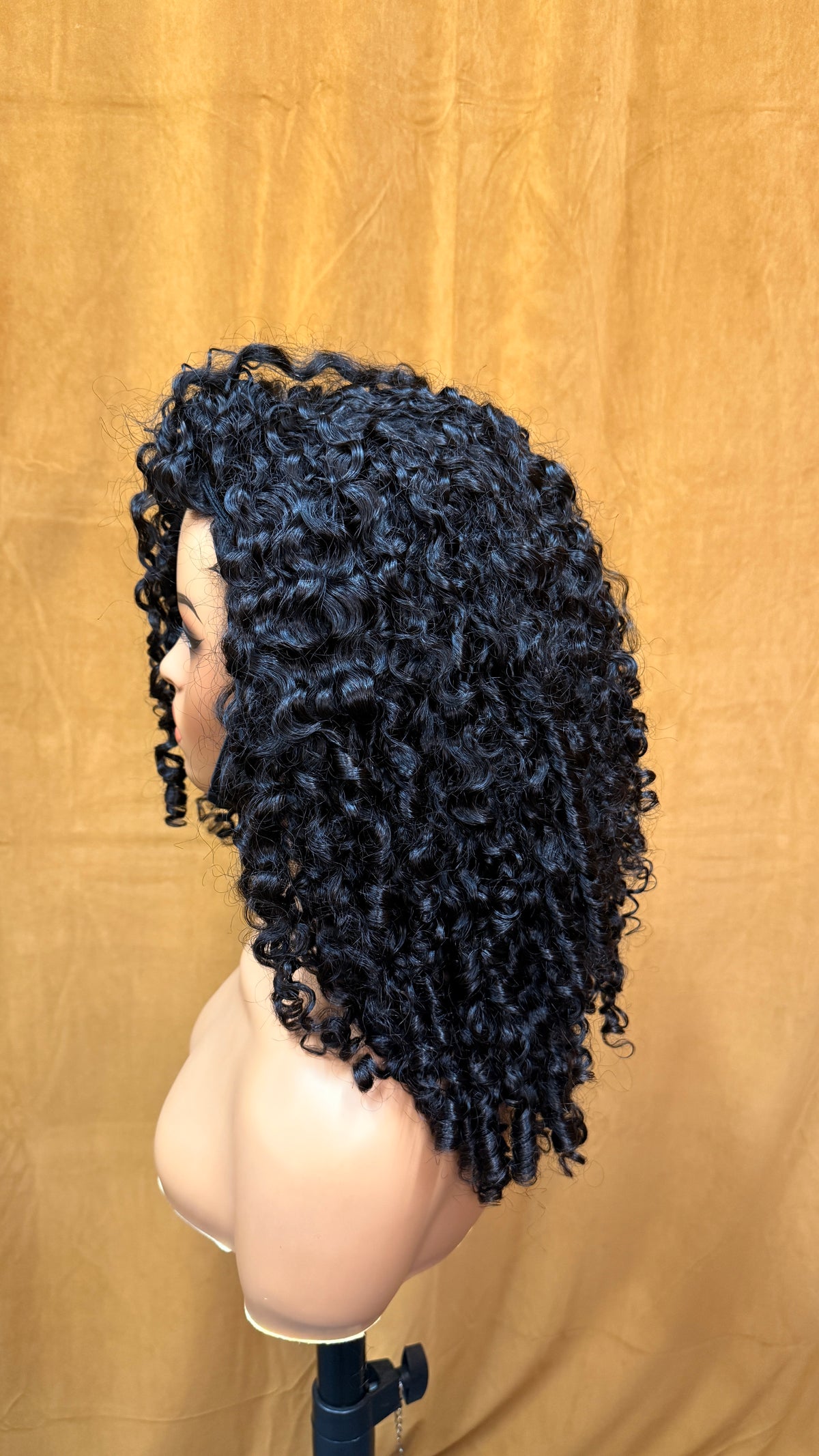16 inch Fiji Curly - FolliFlex™ Half-Wig Unit - Ready to Wear
