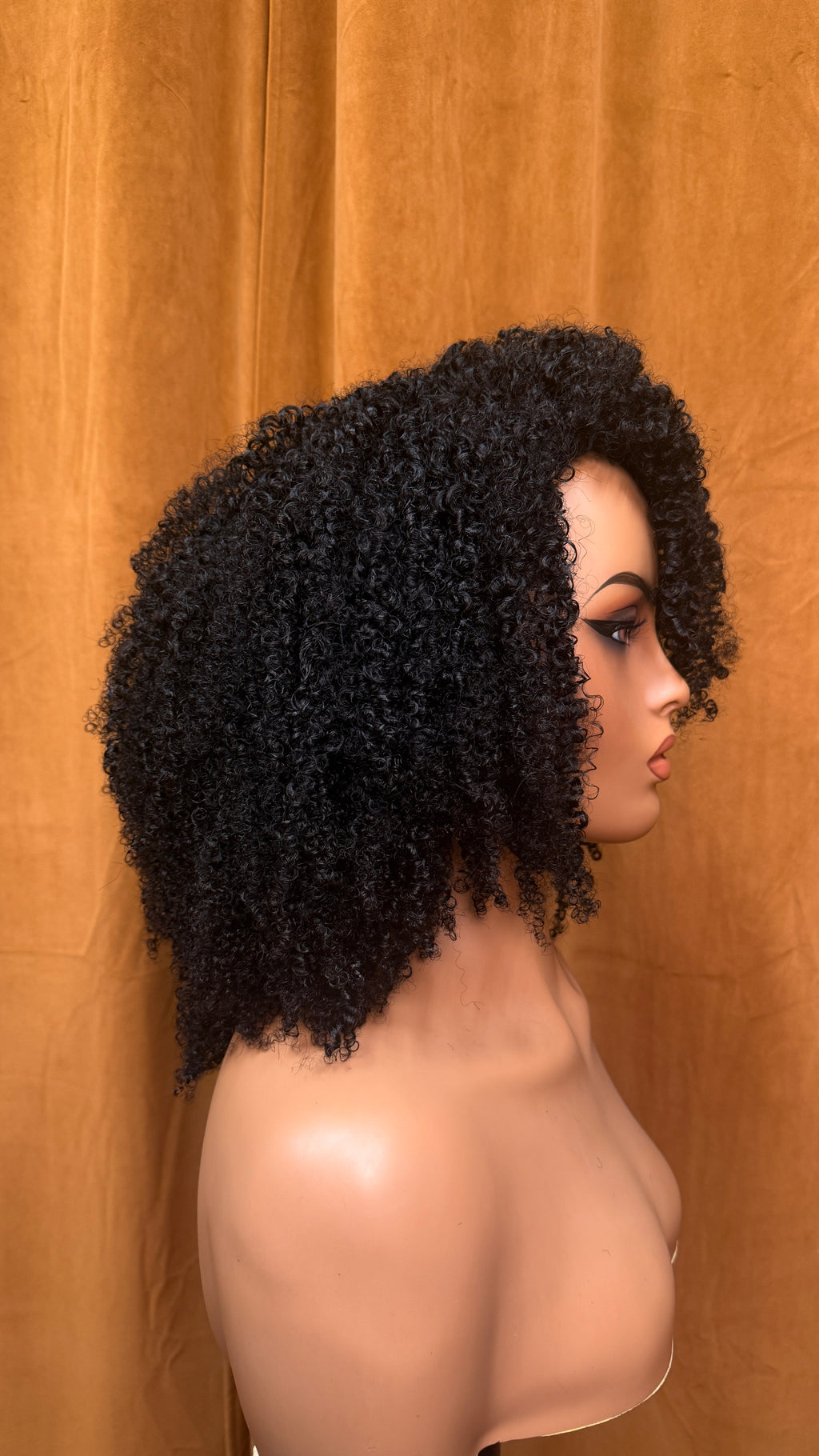 20 inch Afro Kinky Coily - FolliFlex™ Half-Wig Unit - Ready to Wear