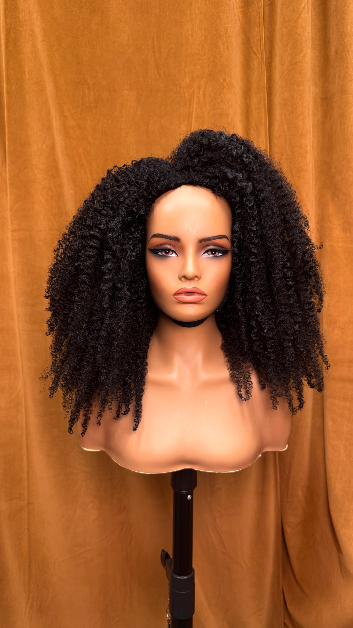 20 inch Nairobi Coily - FolliFlex™ Half-Wig Unit - Ready to Wear