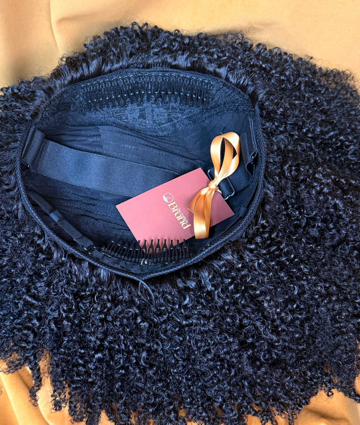 20 inch Afro Kinky Coily - FolliFlex™ Half-Wig Unit - Ready to Wear
