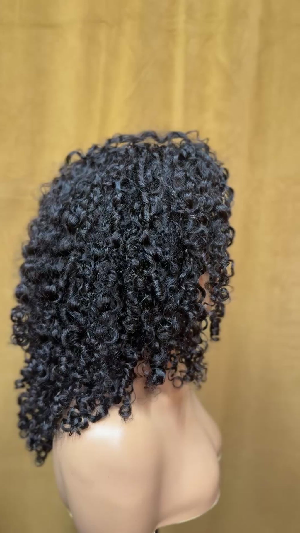 16 inch Fiji Curly - FolliFlex™ Half-Wig Unit - Ready to Wear