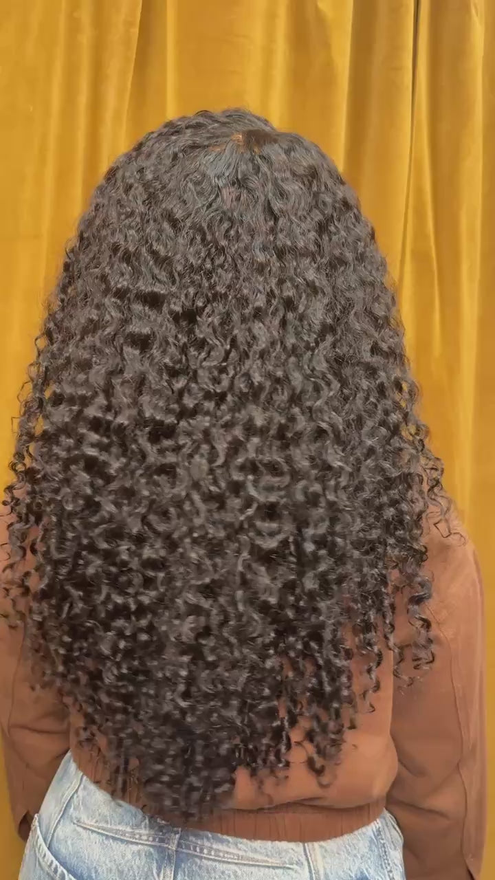 Exotic Curly Bundles