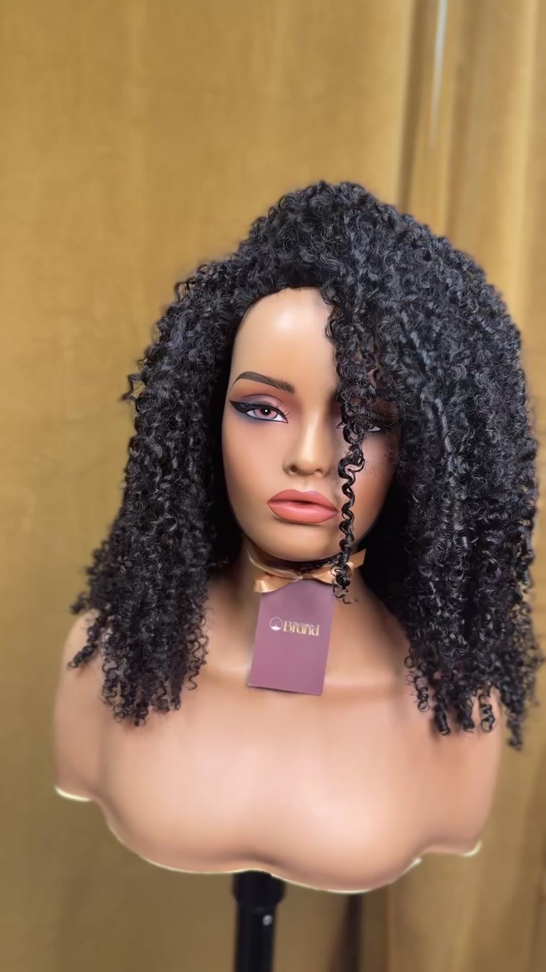 20 inch Kinky Coily - FolliFlex™ Half-Wig Unit - Ready to Wear